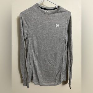 Flag Nor Fail - Heather Gray Long Sleeve Shirt  - Men's XS